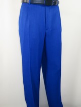 Men 2pc Walking Leisure Suit Short Sleeves By DREAMS 255-21 Solid Royal ... - £78.68 GBP