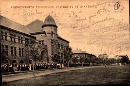 University Of MINNESOTA-COMMENCEMENT Procession 1907 Divided Back POSTCARD-BK58 - £9.49 GBP