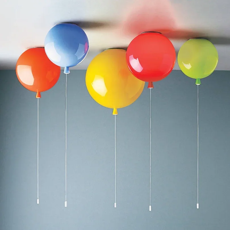 Creative Balloon Ceiling Lamp Children&#39;s Room Bedroom Restaurant Hallway... - $41.40+