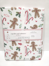 Cupcakes and Cashmere Christmas Gingerbread Cloth Tablecloth 70&quot; Round - £31.89 GBP