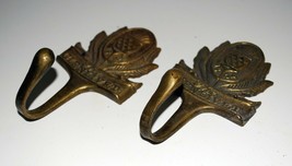 Pair of Bronze Clothing Hooks The Glenlivet 1824 with Thistle - £50.55 GBP