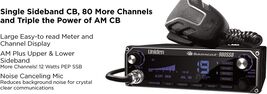 Uniden BEARCAT 980 40- Channel SSB CB Radio with Sideband NOAA WeatherBand - $299.99