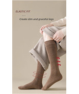 Women&#39;s Winter Warm Long  Thick Thermal Cotton Knee High Socs - £11.95 GBP