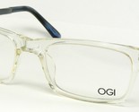 OGI Evolution 9205 1624 Cristal/Bleu Lunettes Monture 52-19-145mm Japon - $95.87