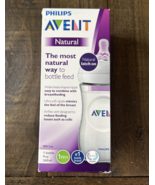 Philips AVENT 9oz Natural Baby Bottle, Natural Latch On, BPA Free, 1month+ - $11.99