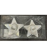 Ceramic Star Taper Holders 2 Pack - $10.00