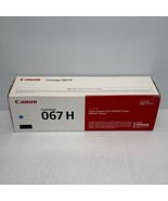 Genuine Canon 067H Cyan Toner Cartridge - New Sealed - $91.19 CAD