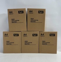 5 New Compatible Risograph EZ 220,MZ 790 Master Digital Duplicator A4 - $4,092.08 MXN