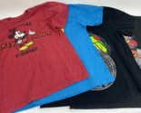Lot of 4 Kid&#39;s Boy&#39;s T Shirts Size L7 Disney TMNT Sponge Bob DC Batman S... - $24.99