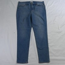 Jessican Simpson 14 High Rise Skinny Light Wash Stretch Denim Jeans - £12.56 GBP