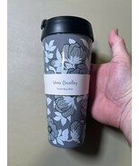 Vera Bradley Thermal Travel Mug 16 oz Moon Shadow Meadow - $17.85 CAD