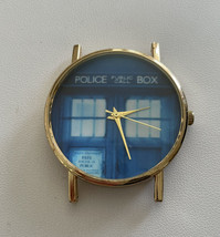 Dr Who Police Public Call Box Watch No Band - $50.00