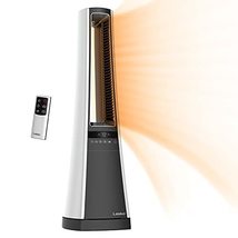 Lasko Oscillating Bladeless Ceramic Tower Space Heater for Home with Enhanced Sa - £114.20 GBP