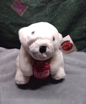 Coca Cola plush 8&quot; polar bear - $9.50