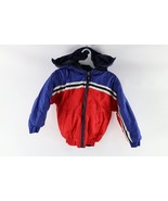 NOS Vintage 90s Streetwear Childrens Size Large Striped Reversible Hoode... - $68.92 CAD