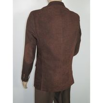 Men's Zacchi Sport Coat Patch Elbow Chenille Velveteen Bryan Cognac 74527 image 6