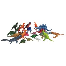 Toy Dinosaurs Toys Small Size Plastic Figures Variety 24 Piece Lot - £20.54 GBP