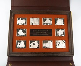 1973 Norman Rockwell Fondest Memories 10x .925 Plateado Barras 1st Edici... - $2,904.67