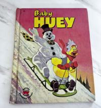 Vintage Baby Huey Snowman Wonder Books 1961 Harvey Cartoon Children's Book - $11.87