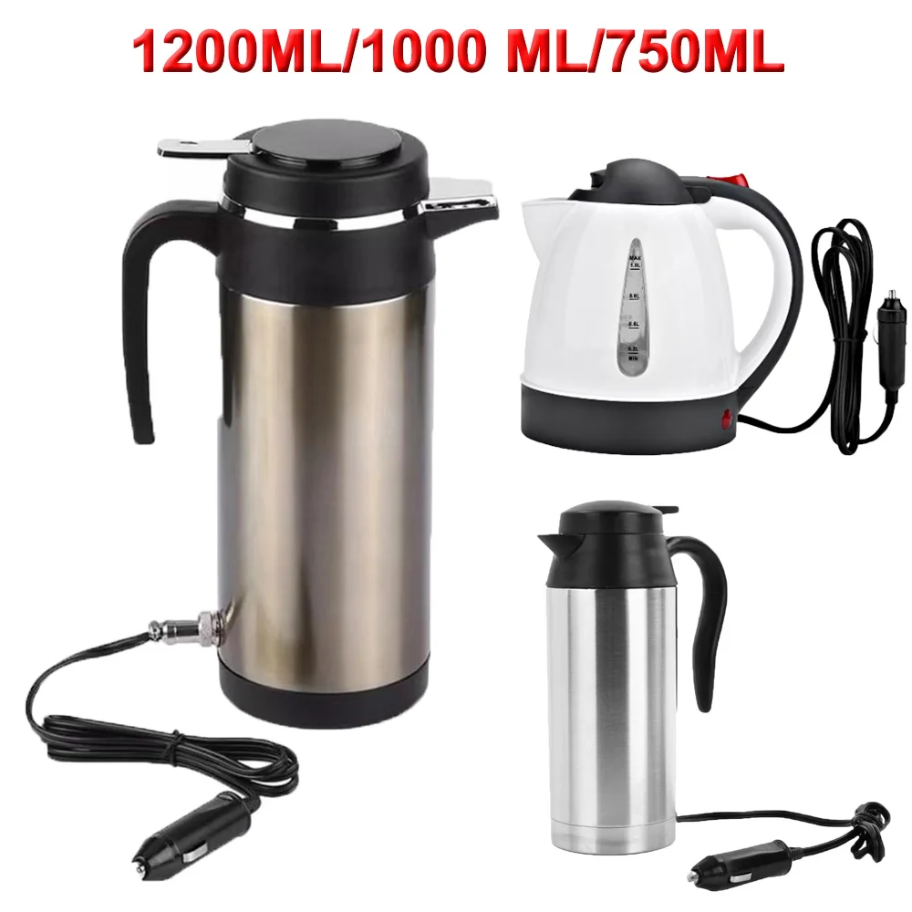 750/1200ML Stainless Steel Car Heated Cup Smart Mug Temperature Control ... - £9.88 GBP+