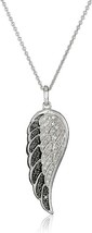 2.50 Ct Round Cut CZ Diamond Women&#39;s Wings Pendant 14k White Gold Plated - £103.88 GBP