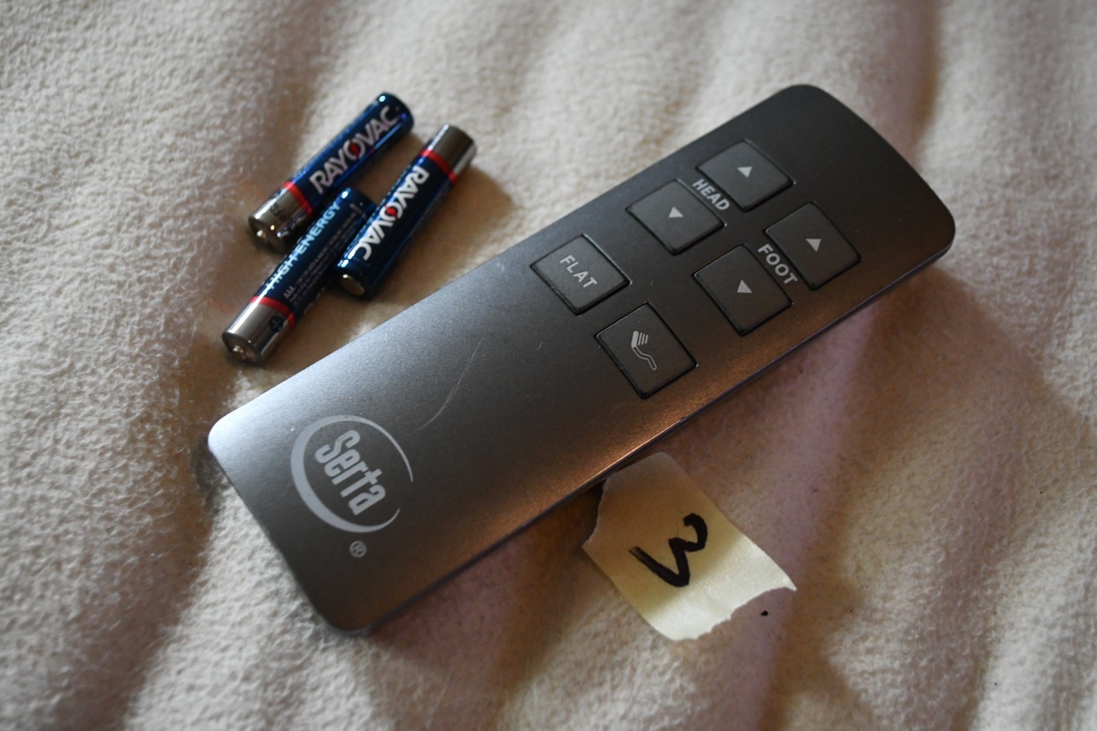 Serta Motion Essentials Adjustable Bed Remote jldk.27.10.05 W Batteries ... - $77.35