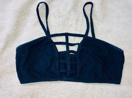 Tarea by Rue 21 Juniors XL Black Strappy Unlined Bralette Lightweight  - $11.88