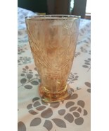 Fostoria Vintage Glass With Flowers~Very Beautiful 5&quot; Tall - £11.60 GBP