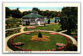 Krug Park View St Joseph Missouri MO UNP WB Postcard V18 - £2.84 GBP