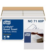 Tork LinStyle White Guest Towel, Absorbent, 1/6 Fold, 1-ply, 17&quot; x 12&quot; N... - $1,769.67 MXN