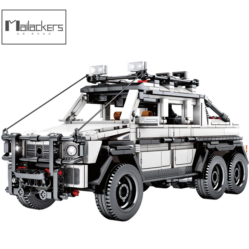 Mailackers Technical Car Classic Trucks SUV City Off Road Vehicle Building - £46.82 GBP