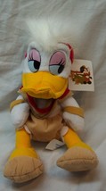 Disney Frontier Land Daisy Duck As Indian 9" B EAN Bag Stuffed Animal Toy New - £11.87 GBP