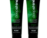 RUSK Deepshine Boost Vibrant Green Color Depositing Conditioner 5.2 oz-2... - $19.75