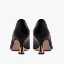 The Brunello Black Patent Leather Pump Women Shoe image 4