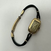 Vintage Elgin Ladies Watch Wristwatch 10K Gold Filled for PARTS OR REPAIR - £12.51 GBP