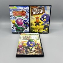 Lot of 3 The Backyardigans Nickelodeon DVD Christmas, Robin Hood, Elephant Drop - £15.91 GBP