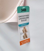 Simply Perfect By Warner's Women's 34B Underarm Smoothing Underwire Bra Pink image 4
