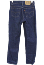 NWT Rare VTG Boys 12 Levi&#39;s 506 Denim Blue Jeans 26 x 26.5 USA Orange Tab - $61.48