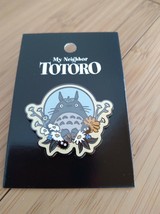 Studio Ghibli My Neighbor Totoro Floral Enamel Pin - £15.70 GBP