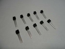 10 Pcs Pack Lot 2N3906 H331 3906 TO-92 0.2A 40V PNP Bipolar Junction Transistor - £7.08 GBP