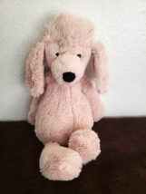 Jellycat Bashful Pink Poodle Puppy Dog 12” Plush Stuffed Animal - £19.88 GBP
