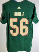 adidas  NHL T-Shirt Minnesota Wild Erik Haula Green sz M - £6.61 GBP