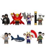 8Pcs Naruto Minifigures Silver Horn Ape Demon Inutsuka Kiba Yamato Mini ... - $39.42 CAD