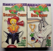 Stars of Space Jam Bugs Bunny &amp; Sylvester and Tweety (VHS, 1996) - £9.46 GBP
