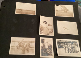 USA WW1 Camp Fremont Woman Pilot? Airplanes real Photos 1917 USA World War 1 CA - £29.12 GBP