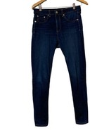 Rag and Bone Jeans Womens 27 Blue High Rise Skinny Mid Rise Dark Wash - $24.74