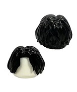 BNP Black 90S Grunge Hair For Minifigure Toys Gift - $86.96 MXN