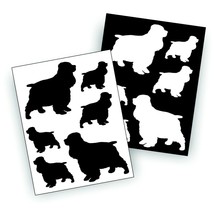 12X COCKER SPANIEL Dog Vinyl Decal Sticker for Car Truck Windshield or B... - £11.05 GBP