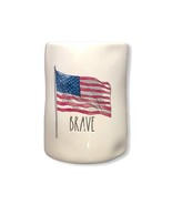 Rae Dunn BRAVE USA FLAG Fragrance Vanilla Cupcake Candle - 7.7oz - £29.10 GBP