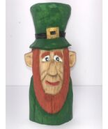 Irish Leprechaun Bust - Collectable Caricature &amp; Table Ornament - Hand C... - $35.00